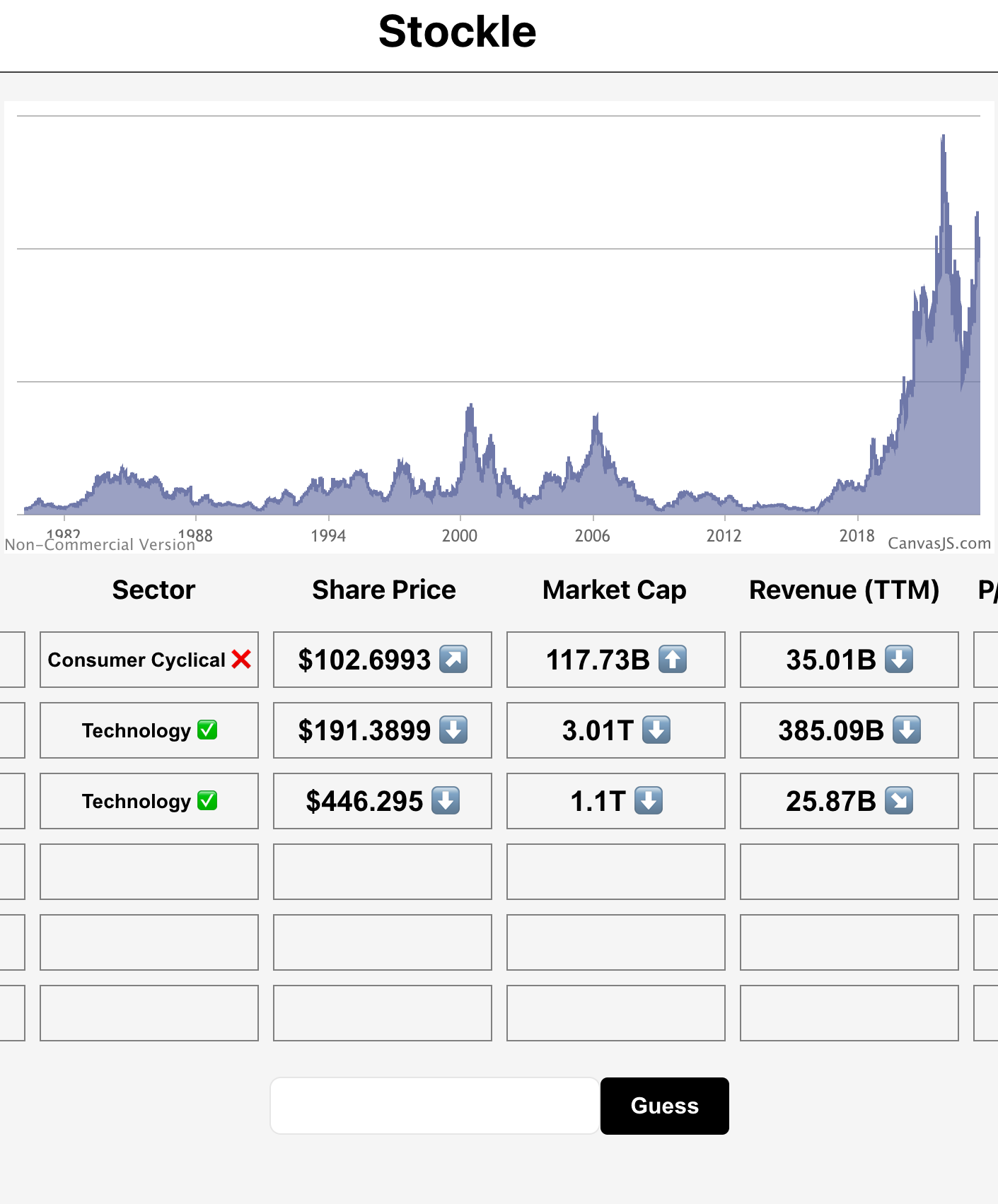 stockle screenshot